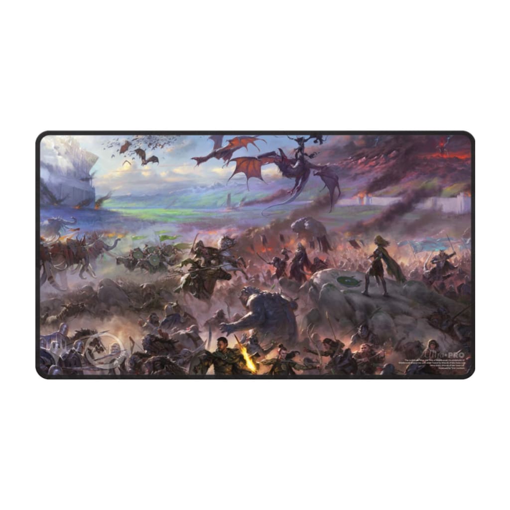 Ultra Pro - Playmat Black Stitched - MTG Lord of the Rings: Tales of Middle-Earth