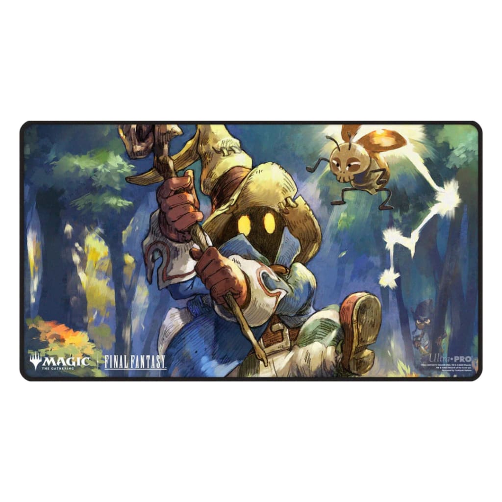 Ultra Pro - Playmat Black Stitched Premium - MTG Universes Beyond: Final Fantasy Y