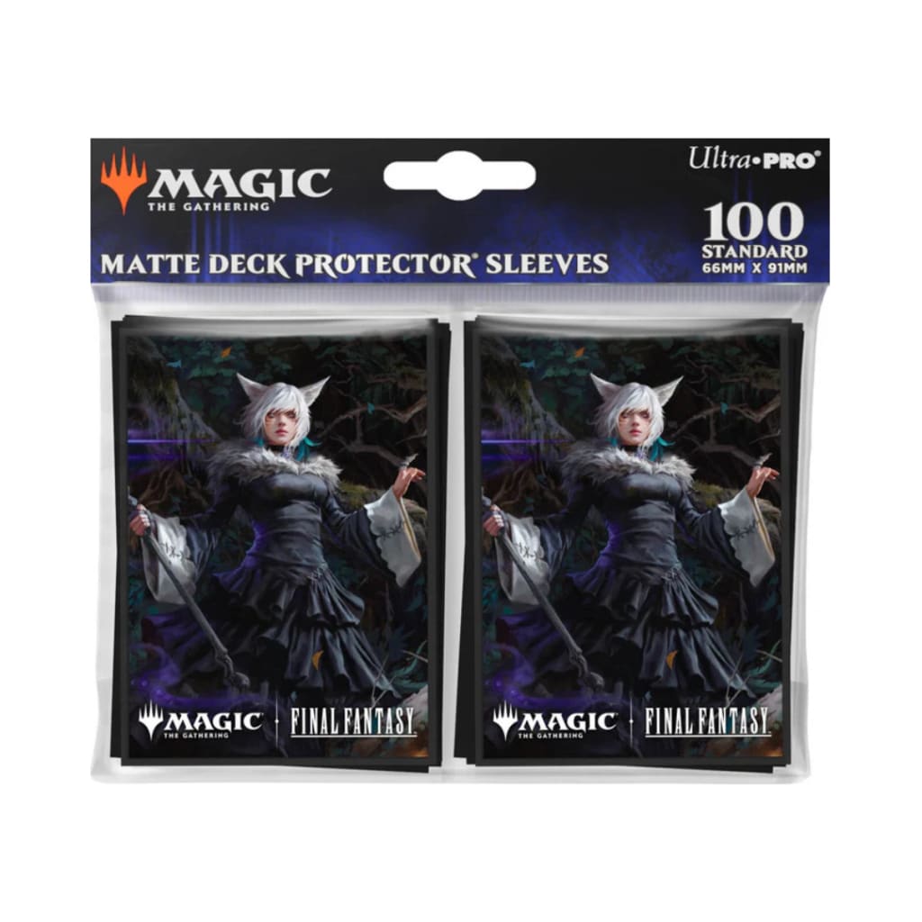 Ultra Pro - Standard Card Sleeves 100ct - MTG Universes Beyond: Final Fantasy Commander B