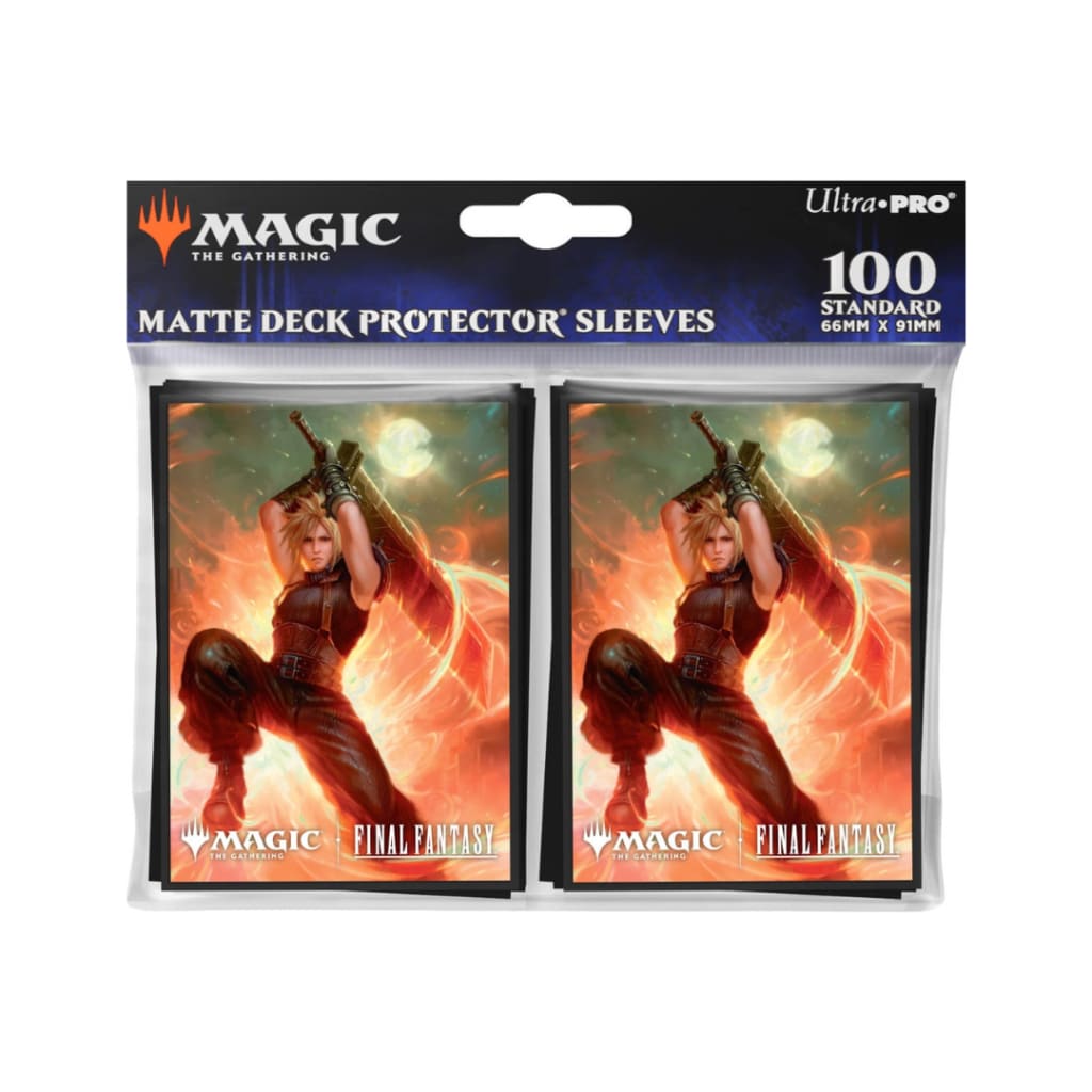 Ultra Pro - Standard Card Sleeves 100ct - MTG Universes Beyond: Final Fantasy Commander A