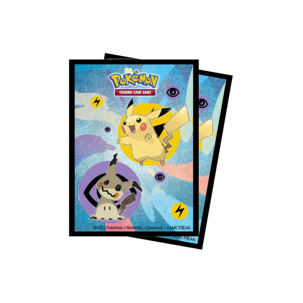 Ultra Pro - Standard Card Sleeves 65ct - Pokemon - Pikachu and Mimikyu