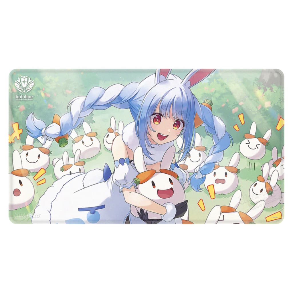 Ultra Pro Usada Pekora Stitched Playmat for the hololive OFFICIAL CARD GAME