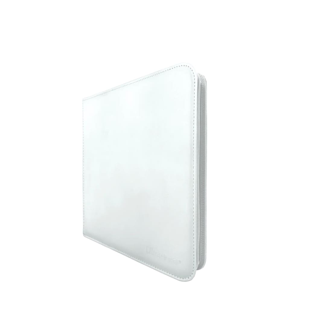 Ultra Pro - 9 Pocket Vivid Zip Pro Binder - White