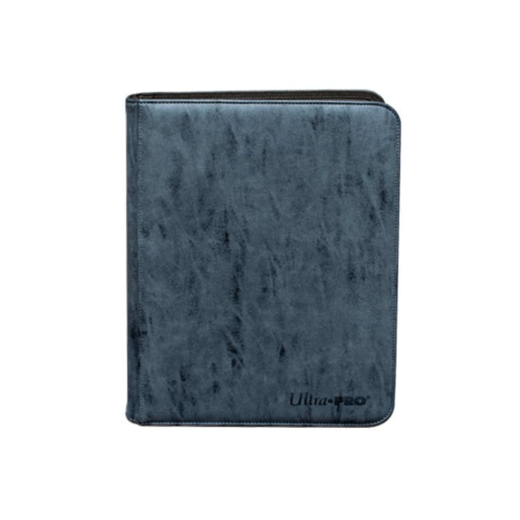ULTRA PRO ZIPPERED 9-POCKET PREMIUM SAPPHIRE SUEDE PRO BINDER
