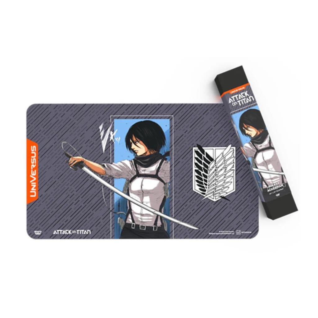 Universus CCG: Attack On Titan: Battle For Humanity: Mikasa Playmat
