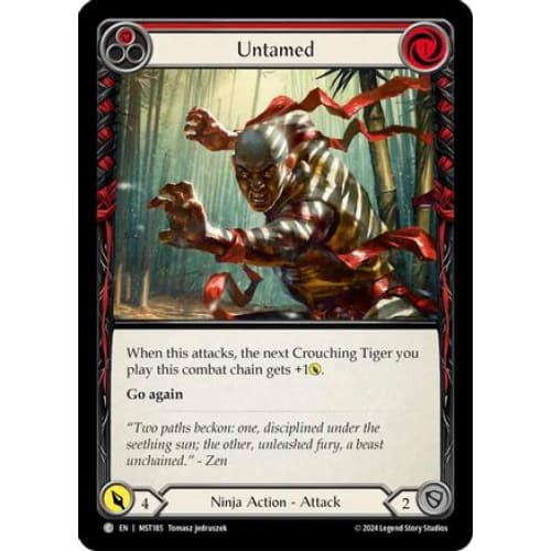 Untamed (Red) (MST185) - Part the Mistveil