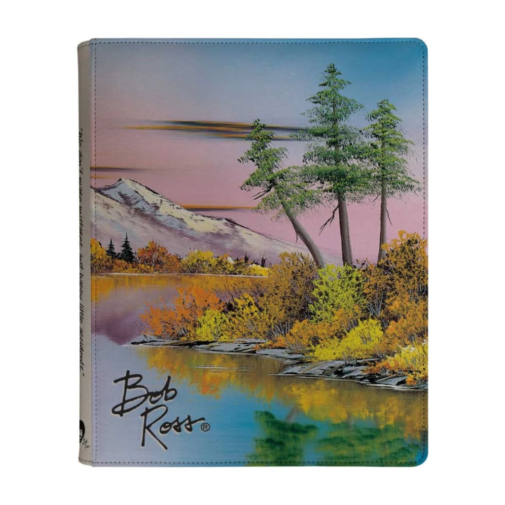 Ultra PRO - Bob Ross Lakeside Path 9-Pocket Zippered PRO-Binder