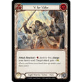 V for Valor (Blue) (DTD062) - Dusk till Dawn