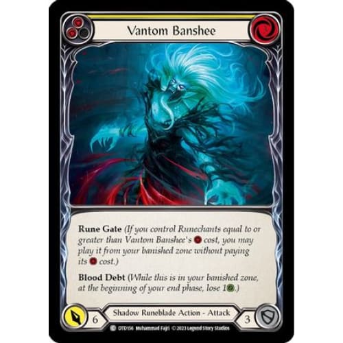 Vantom Banshee (Yellow) (DTD156) - Dusk till Dawn