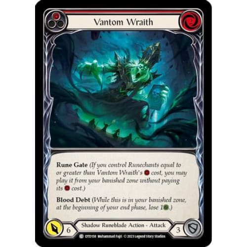 Vantom Wraith (Red) (DTD158) - Dusk till Dawn