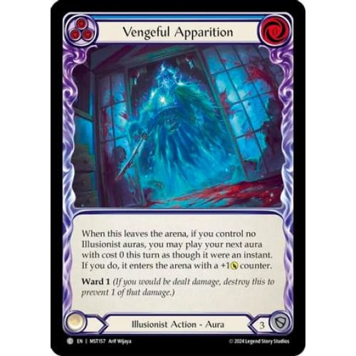 Vengeful Apparition (Blue) (MST157) - Part the Mistveil