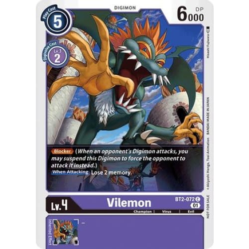 Vilemon - BT2-072 (Tamer Party Vol. 4 Promo) (BT2-072 C) Promo