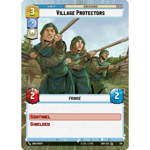 Village Protectors (Hyperspace) (319)  Foil