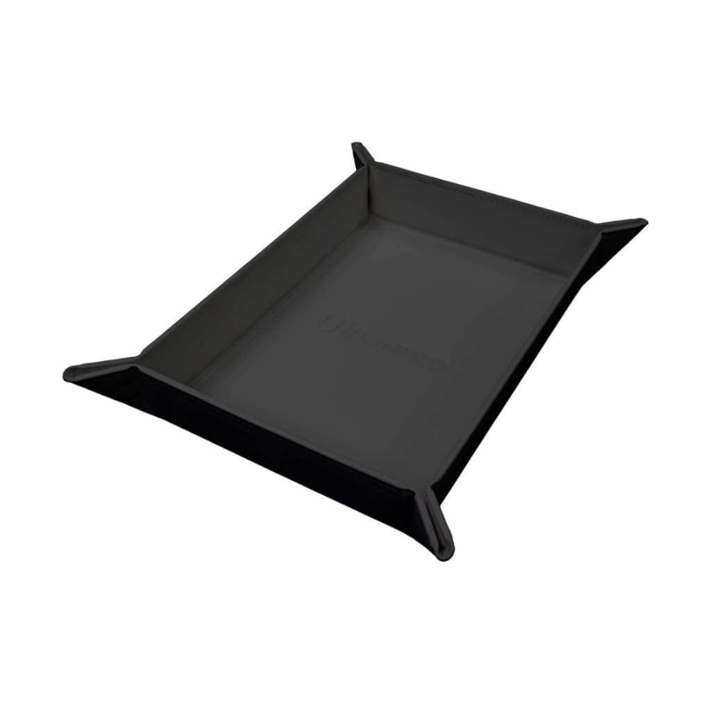 Vivid Dice Tray: Magnetic Foldable - Black