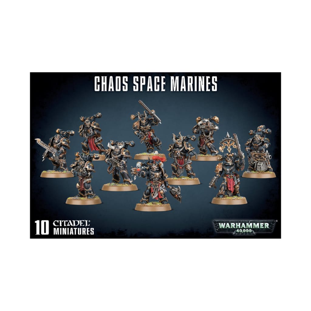 WARHAMMER 40,000 - CHAOS SPACE MARINES - CHAOS SPACE MARINES