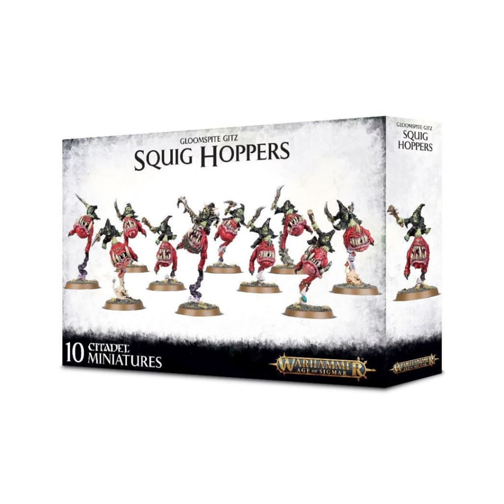 WARHAMMER - AGE OF SIGMAR - GLOOMSPITE GITZ - SQUIG HOPPERS