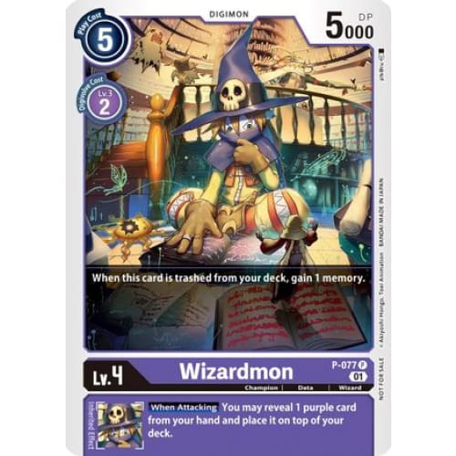 Wizardmon - P-077 (P-077 P) Promo  Foil