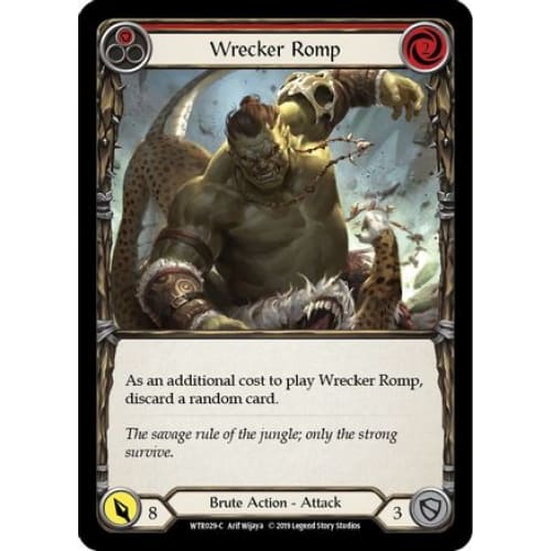 Wrecker Romp (Red) (WTR029) - Welcome to Rathe 1st Edition