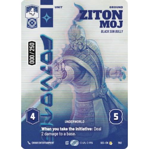 Ziton Moj - Black Sun Bully (Serialized) (1162)  Foil
